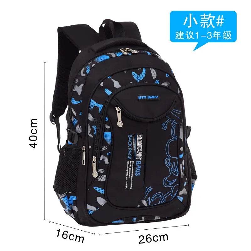 Kids backpack children School Bags For Boys orthopedic school Backpack Waterproof Primary Schoolbag book bag mochila infantil - AIAZ