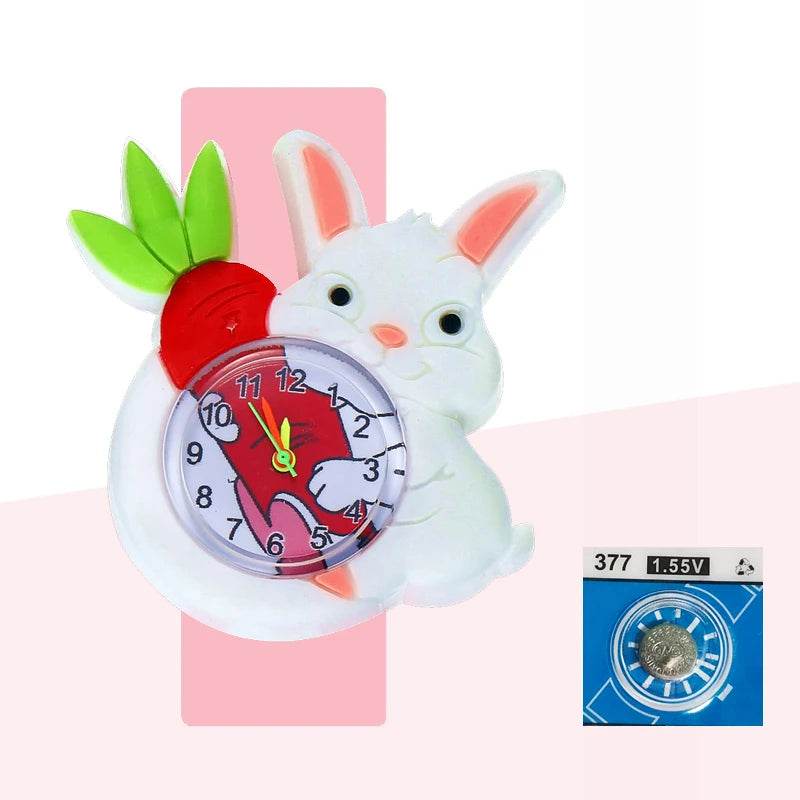 Baby Birthday Gift Children Toys Watches Cartoon Animal Dial Bracelet Kids Watches for Boy Girl 2-15 Years Old Child Clock - AIAZ