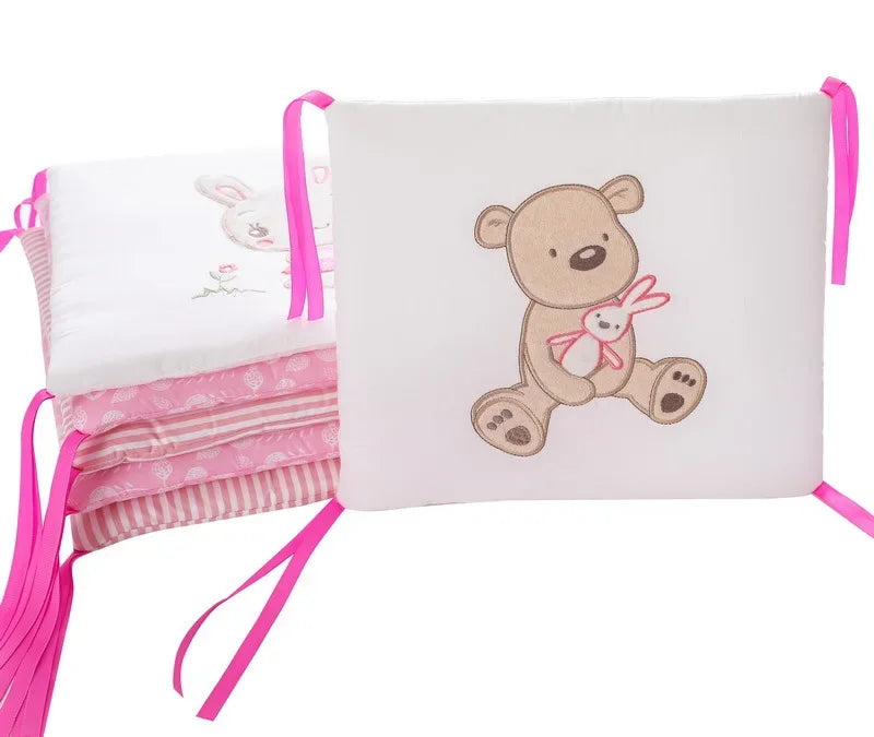 Baby Bed Protector Crib Bumper Pads 6Pcs/Set Baby Bed Bumper Kids Safety Bed Around Cotton Blend Crib Anti-collision Anti-fall
