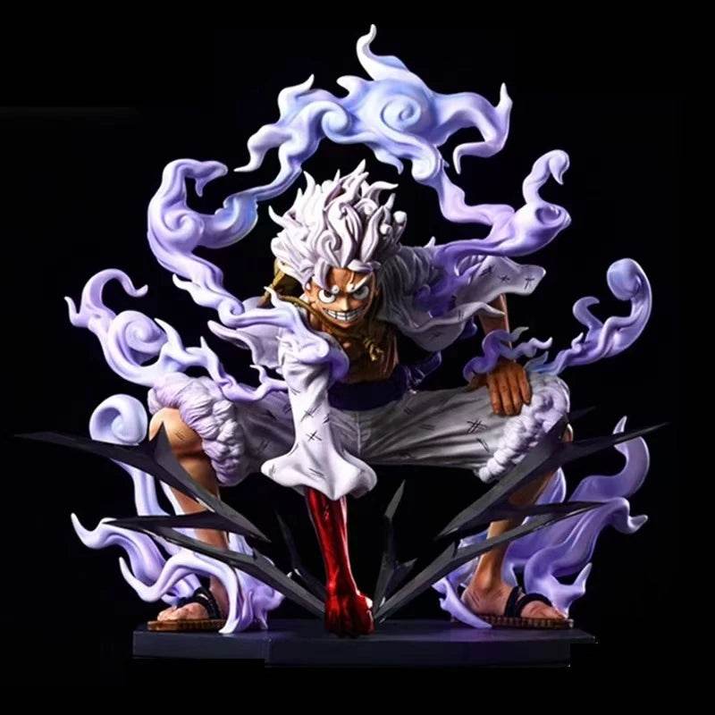 20cm One Piece Figure Nika Luffy Gear 5 Sun God Nika Luffy Figurine Action Figures PVC Statue Collection Model Doll Toys Gift - AIAZ