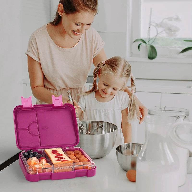 AOHEA Bento Lunch Box for Kids: BPA Free Kids Bento Box Toddler Lunch Box for Daycare or School - AIAZ