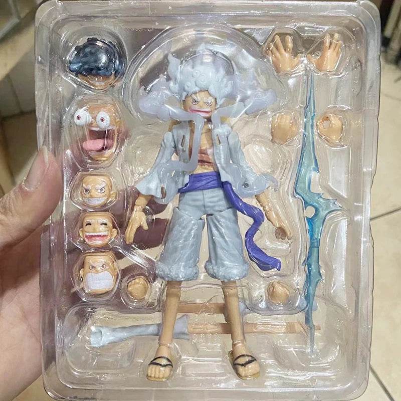 One Piece Monkey D Luffy Figure Gear 5 Sun God Nika Luffy Action Figurine PVC Model Collection Decoration Birthday Toys Gifts - AIAZ