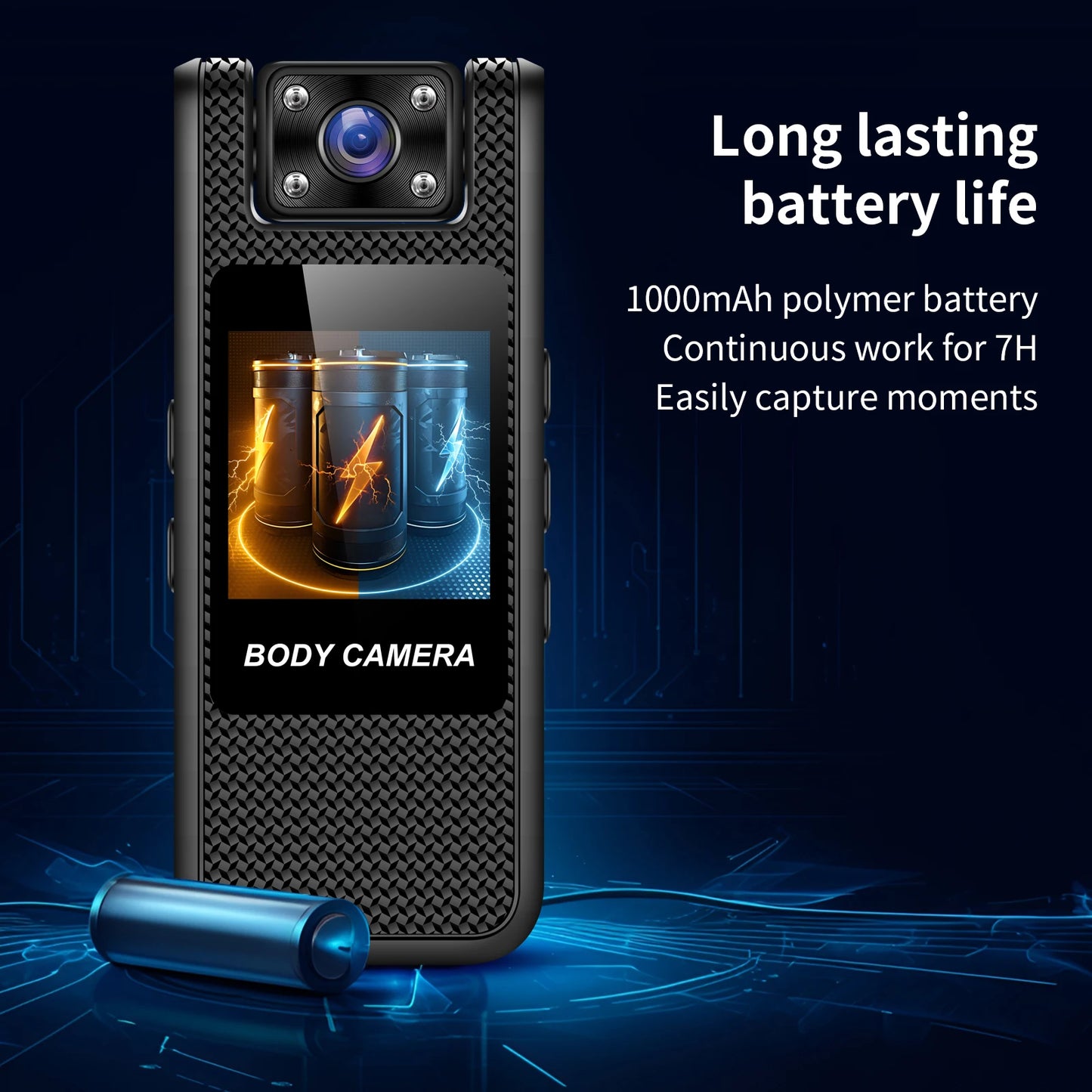 Portable 4K Mini Camera Digital Video Recorder With WiFi Worn Police Small Body Cam Infrared Night Vision Sports DV Camcorders