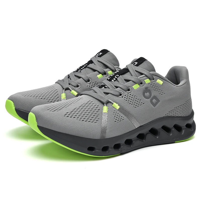 Men's Running Shoes Breathable Lightweight Shock Absorption Athletic Gym Training Sneakers Non-Slip Comfortable Sports Shoes