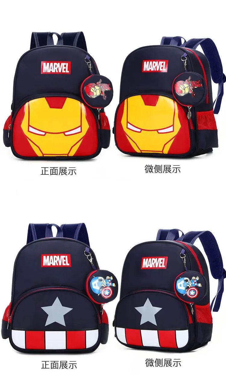 New Children School Bag Boys Girls Spider Man Cartoon Kindergarten Schoolbags Kids Orthopedic Backpacks 4-13 Year - AIAZ