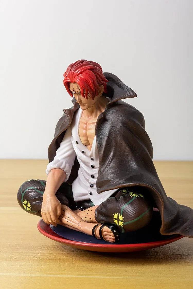 17cm One Piece Shanks Anime Figures Film Red Yonko Red Hair Shanks Action Figure PVC Statue Figurine Model Decoration Doll Toys - AIAZ