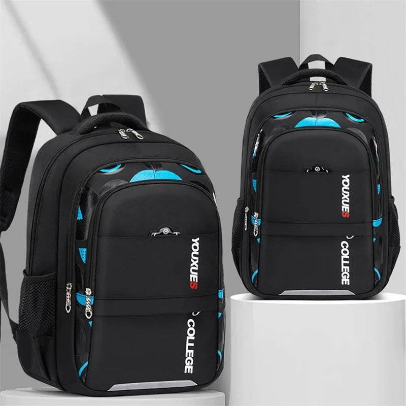 New Children School Bags Kids Backpack In Primary Schoolbag For Teenager Boys Waterproof Backpacks Book Bag - AIAZ