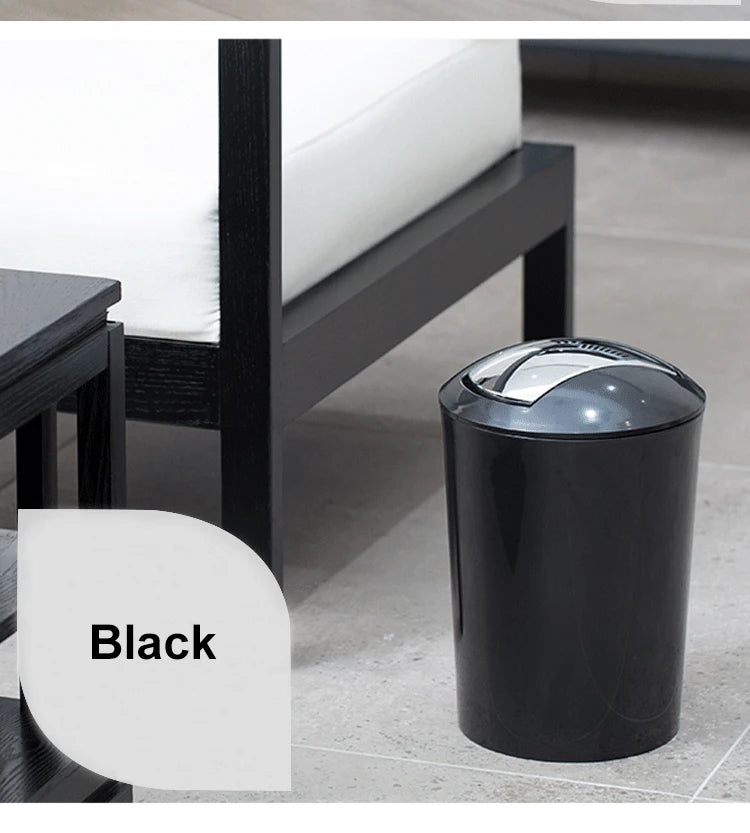 Golden Paper Holder Wall-mounted Toilet Brush Plastic Creative Toilet Paper Box Nordic Trash Can Waste Bins Bathroom Accessories