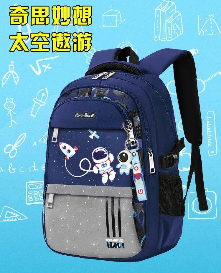 Kids Backpack Children School Bags for Boys Orthopedic School Backpack Waterproof Primary Schoolbag Book Bag Mochila Infantil - AIAZ
