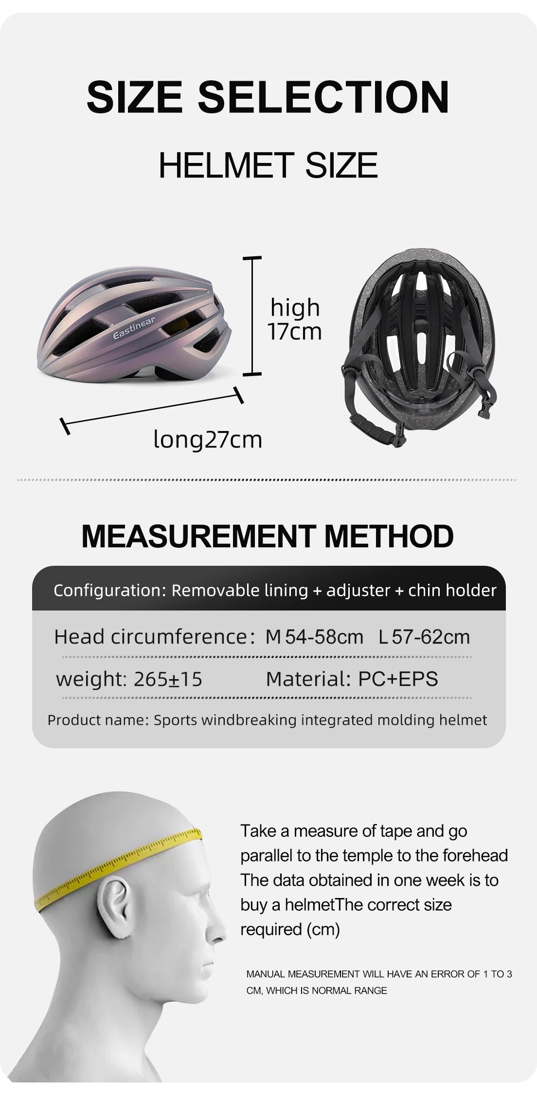 Eastinear 2025 Professional Bicycle Helmet Ultra Light Breathable Adult Men and Women Outdoor Highway Mountain Cycling Helmet