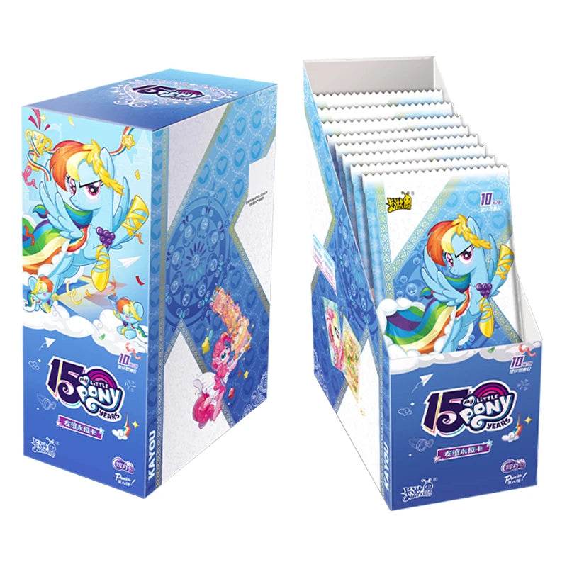 KAYOU Genuine My Little Pony Card Cute Funny Party Friendship Eternal Cards SGR Princess Anime Game Collectible Cards Toys Gifts - AIAZ