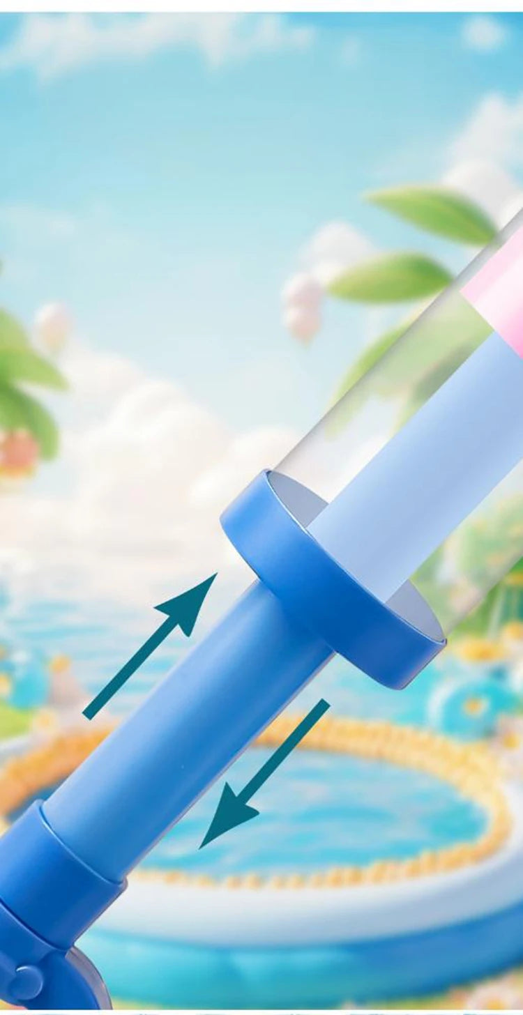 Pusher Type Fun Fireworks Water Jet Spray Toy Water Blasters Water Fights Games Water Splashing Festival Prop Summer Water Gun