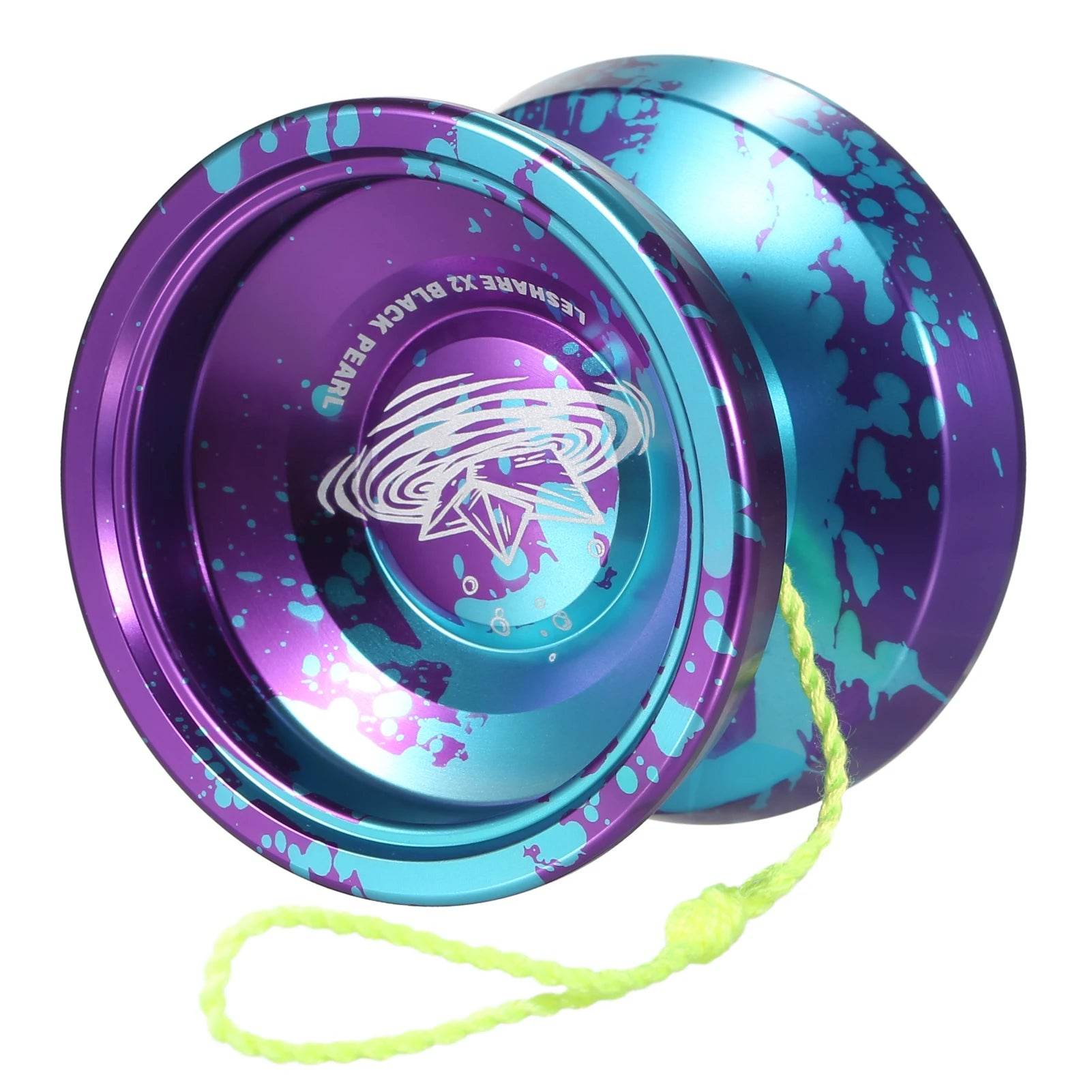 LESHARE Yoyo Ball Aluminum String Trick YoYo Balls Competitive Yo Yo Gift with Bearing Strings and Gloves Classic Toys - AIAZ