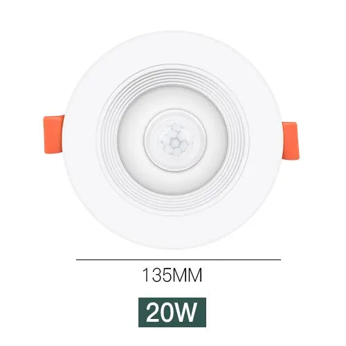 LED Downlights PIR Motion Sensor Down Light 5W 10W 15W 20W Recessed Ceiling Light Cold White Night Lamp LED Spotlight Downlight