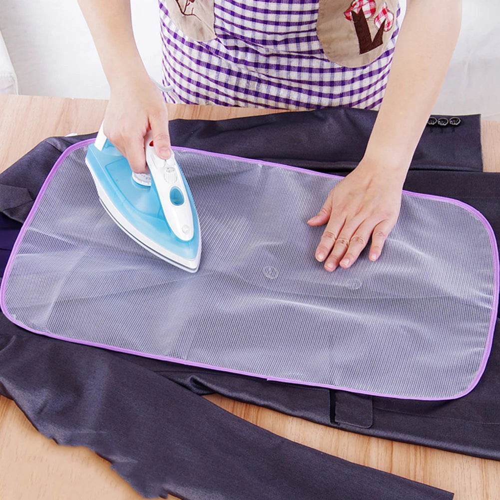 2Pcs Ironing Board Covers Ironing Cloth Protect Garment Iron Clothes Heat Resistant Ironing Protective Insulation Pad - AIAZ