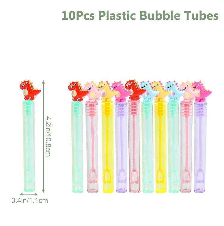 Dinosaur Bubble Tube Soap Bottle Dino Birthday Party Decoration Wedding Birthday Guests Gifts Baby Shower Suppies Kids Toys - AIAZ