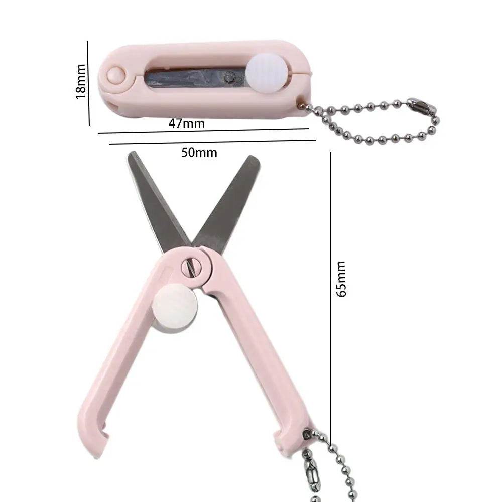 School Supplies Cutting Tools Office Supplies Art Tool Stationery Folding Scissors Scissors Adjustable Stainless Steel Scissors - AIAZ