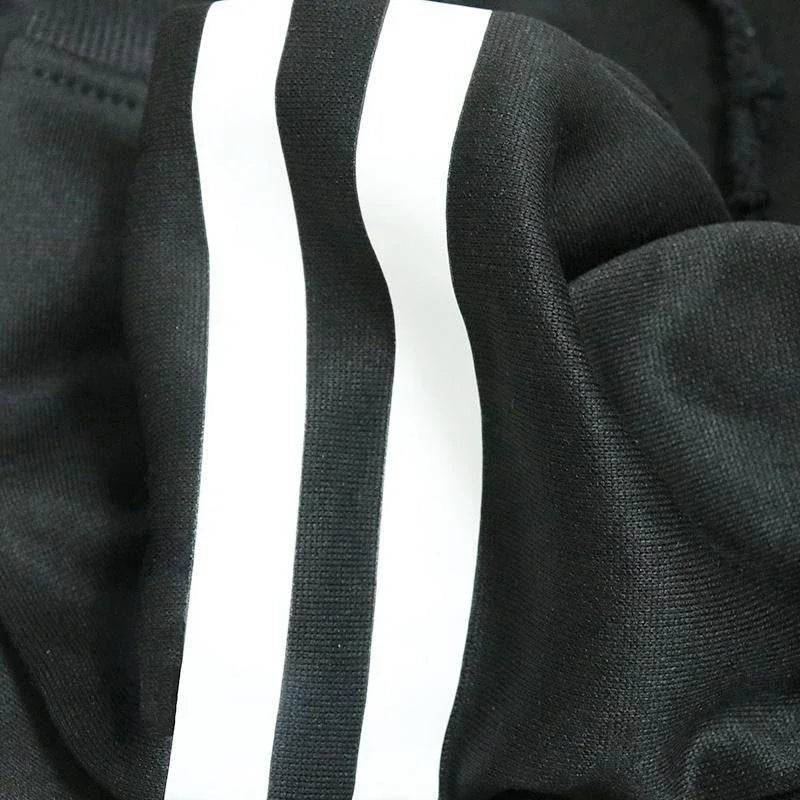 Fashion Women'S Hooded Autumn And Winter Fleece Stripe Hoodies/Sweater For Women Casual Hockey Mom Printed Long Sleeve Pullover - AIAZ