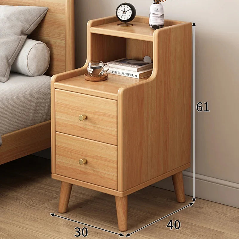 Modern Nightstands Bedroom Small Bedside Corner Night Stands Narrow Drawers Mobila Pentru Dormitor Bedroom Set Furniture