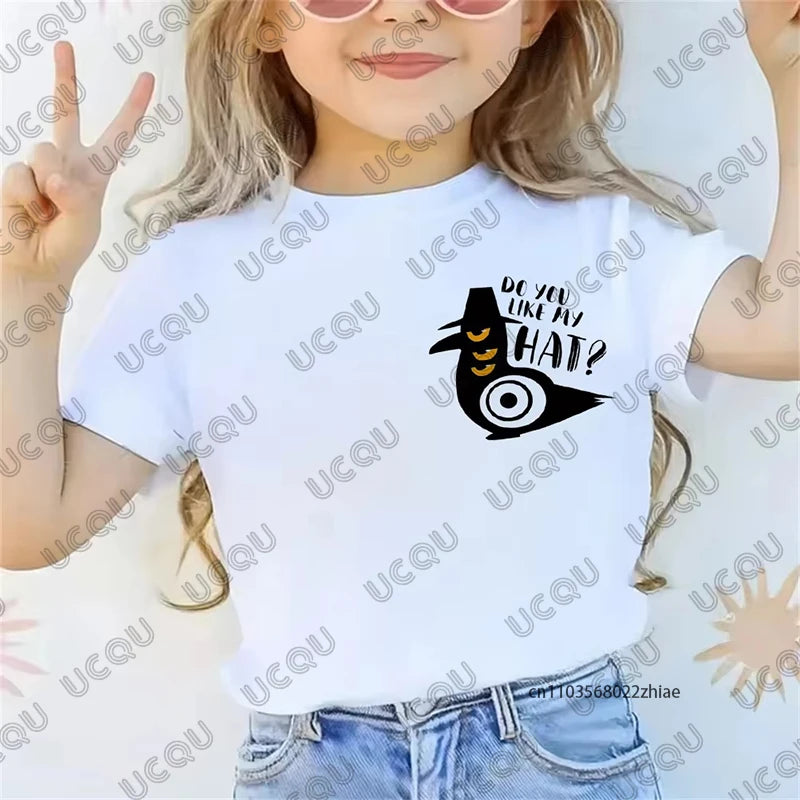 2025 Movie KPop Demon Hunters Graphic Printed Children T-shirt Summer Short Sleeve Tees Casual Loose Girl Boy Clothes Kids Tops