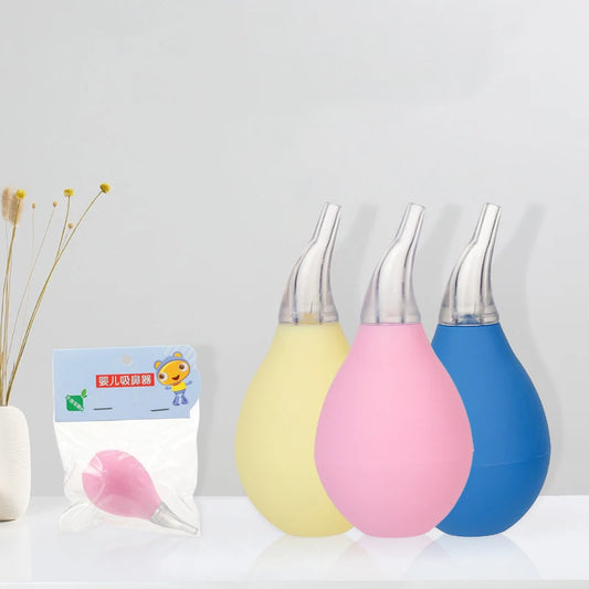 Newborn Baby Nasal Aspirator Suction Soft Tip Mucus Vacuum Runny Nose Cleaner Cleaning for Boys Girls Kids