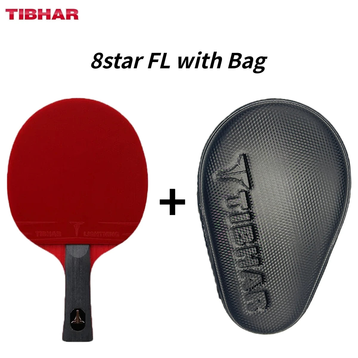 TIBHAR 6/7/8/9 Star Table Tennis Racket Superior Sticky Rubber Carbon Blade Ping Pong Rackets Professional Pimples-in Sticky