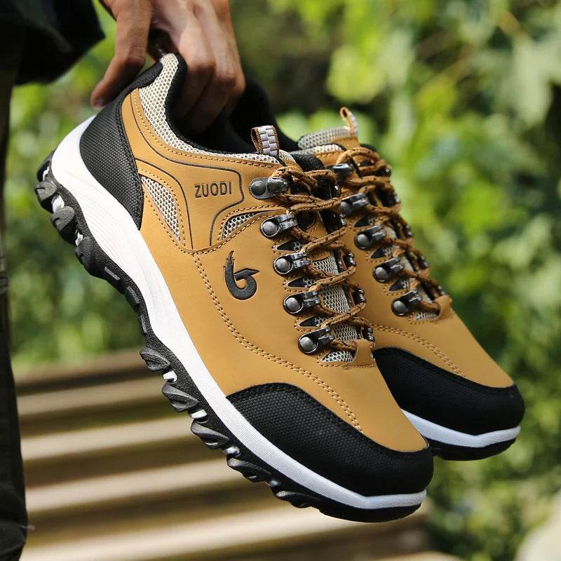 Men Shoes Leather Casual Shoes For Men Sneakers Spring Autumn Winter Shoes For Male Tennis Lightweight Walking Shoes - AIAZ