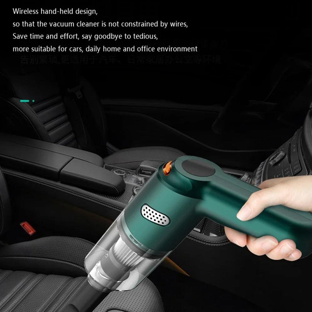 Vacuum Cleaner Handheld 10000Pa Large Suction Car Vacuum Cleaner Household Car Mini Pet Hair Vacuum Cleaner Pet Hair Absorber