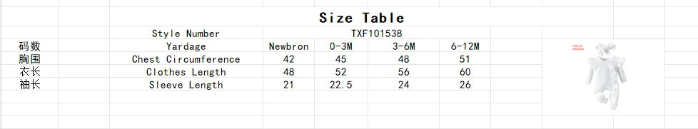 2PCS Autumn New Style 0-1 Year Old Girl Baby Sweet And Cute Solid Color Flying Sleeve Waffle Long-Sleeved Jumpsuit + Hair Band