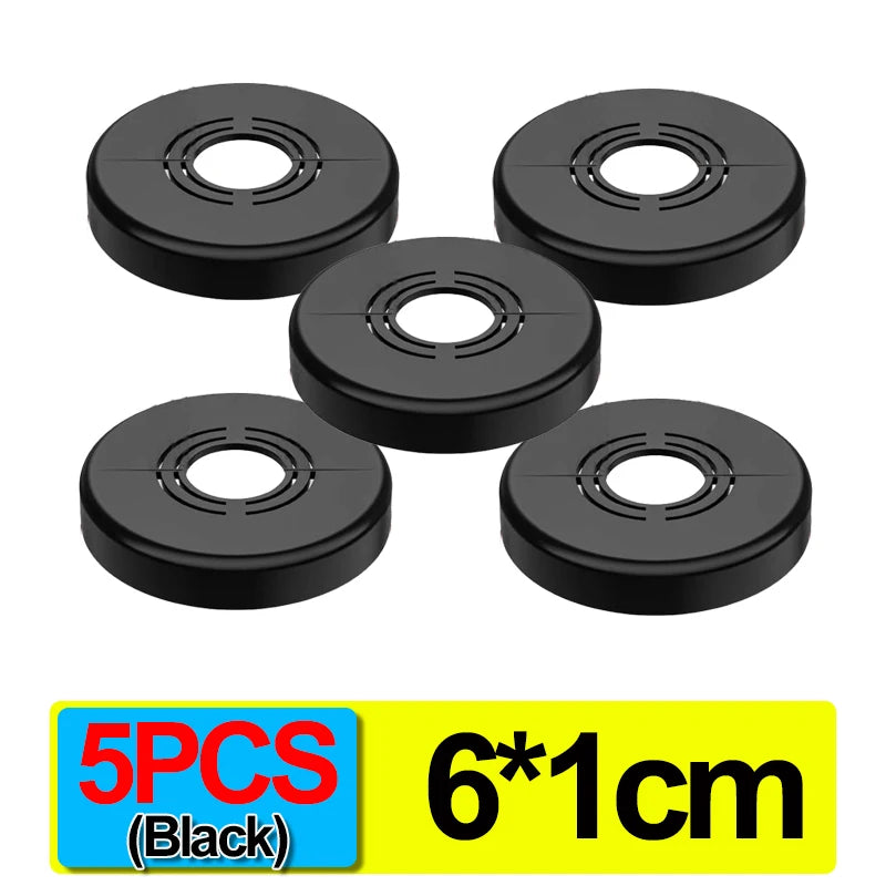 Faucet Decorative Cover Plastic Water Pipe Connector Wall Covers Heighten Valve Panel Shower Kitchen Bathroom Tap Accessories