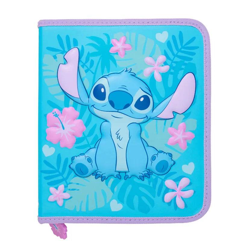 Genuine Smilgle Stitch Backpack Large Capacity For Primary And Secondary School Students Cartoon Lunch Bag Water Bottle Gifts - AIAZ