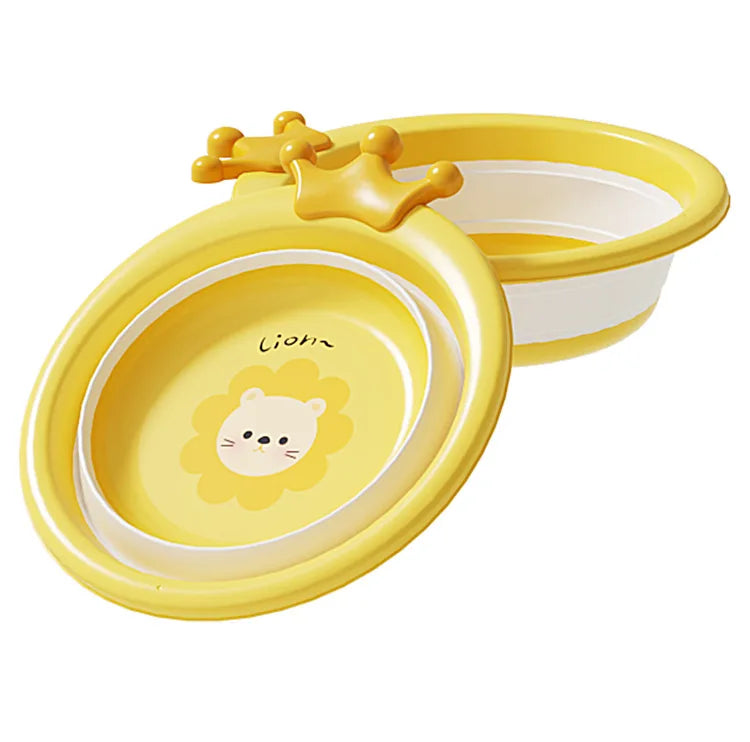 Children's Foldable Bathtub Set, Multi-functional and Cute Baby Bathing Set Baby Products