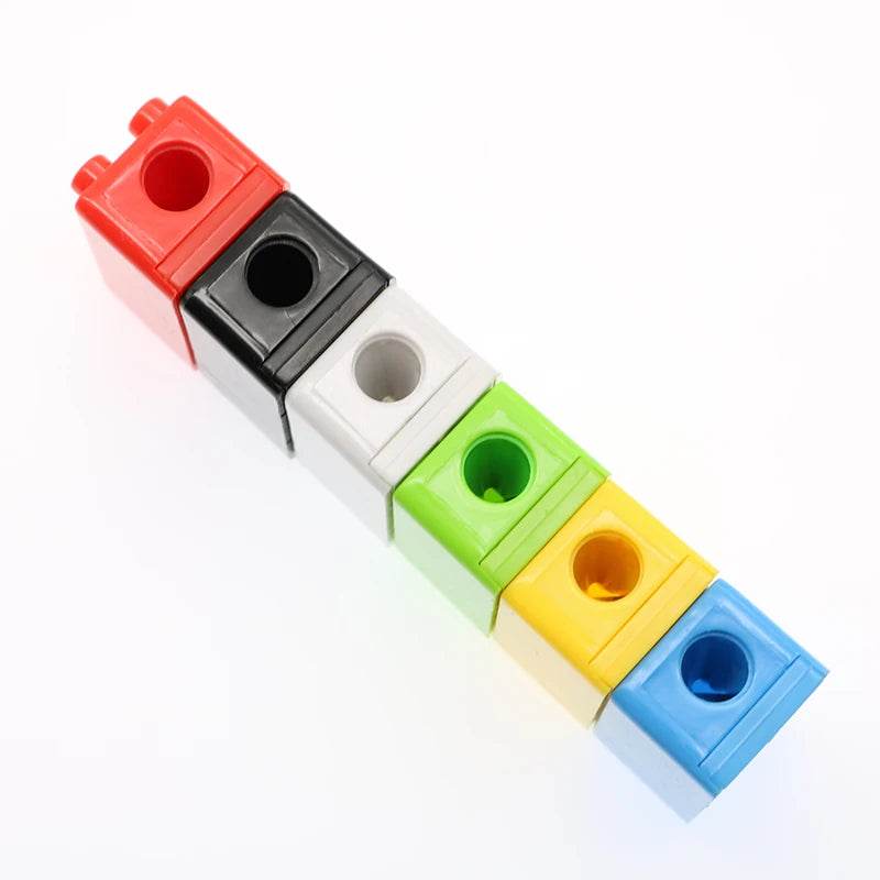 5-50pcs Building Blocks Pencil Sharpener Cartoon Plastic Children's Office And School Supplies Student Stationery Random Supply - AIAZ