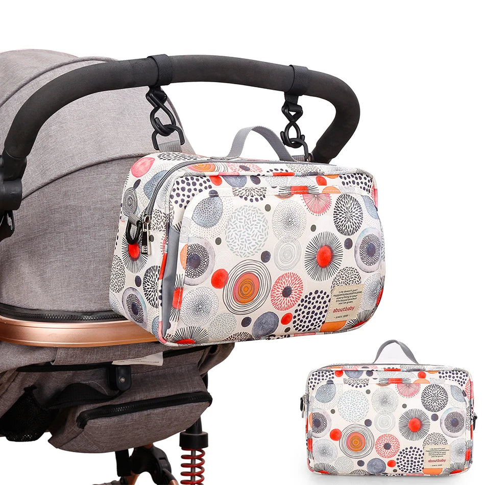 Women Multi-functional Messenger Bags Outdoor Waterproof Stroller Hanging Bag Baby Diaper Bags Adult Casual Cartoon Shoulder Bag