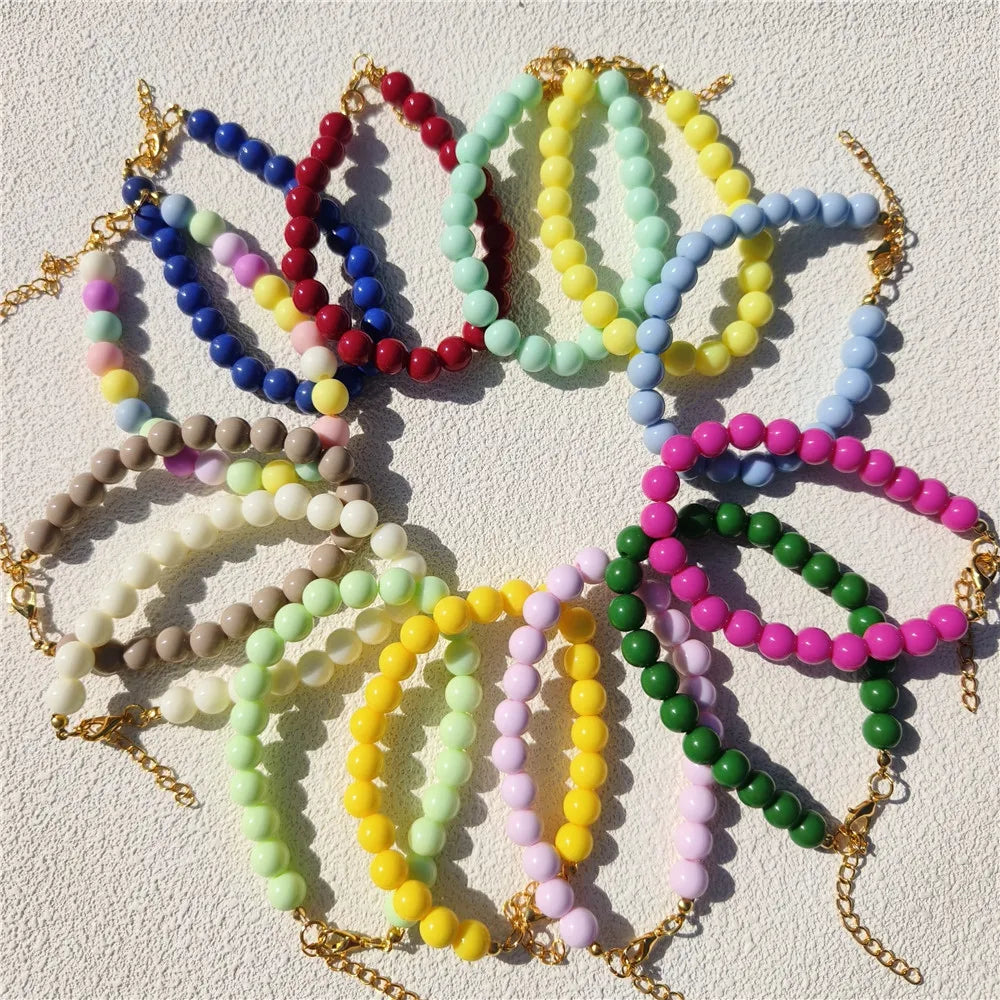 Dogs Necklace Extension Chain Design Pet Collar Fashion Dogs Faux Pearls Necklace Loop DIY Cat Dog Grooming Accessory