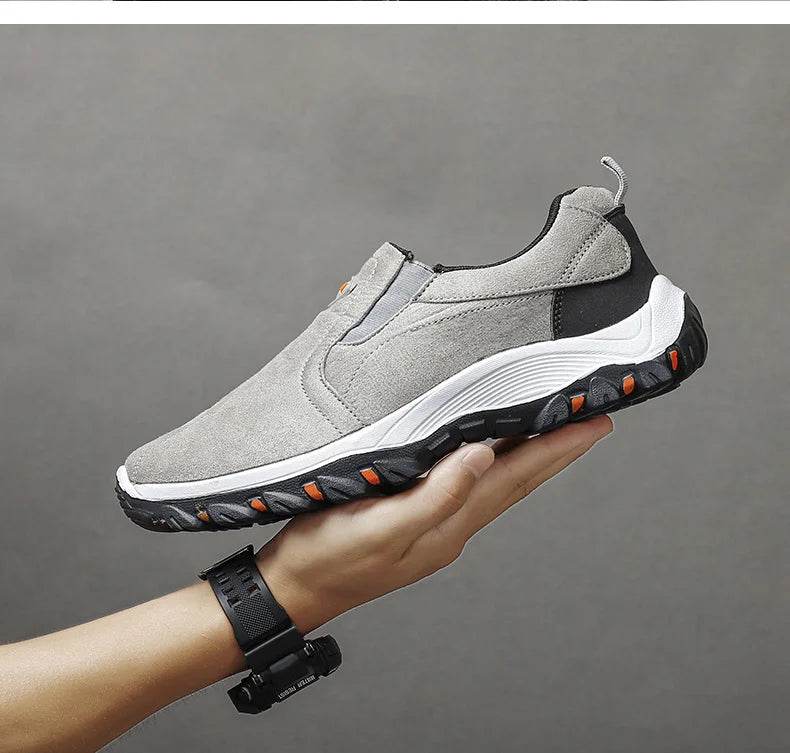 Men Shoes Comfortable Casual Shoes for Men Walking Sneakers Slip On Loafers Men Lightweight Moccasin Male Footwear - AIAZ