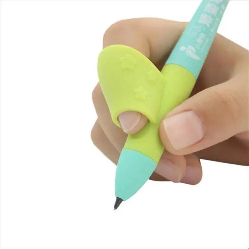 Student Supplies 1 Pack Writing Correction Pen Hold Montessori Kids Kids School Supplies pencil grip ferramentas caneta - AIAZ
