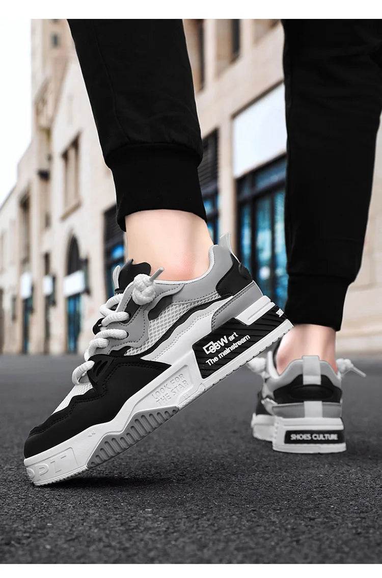 Men Shoes Platform Male Sneakers 2025 New Vulcanized Shoes for Men Casual Running Shoes Large Size 45 46 Hot Sapatos Masculinos - AIAZ
