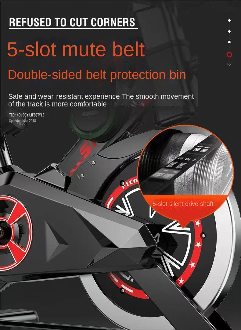 OVOZI Spin Bike Home Fitness Equipment Gym Dedicated Indoor Exercise Weight Loss Silent Smart Power Bike Hot New