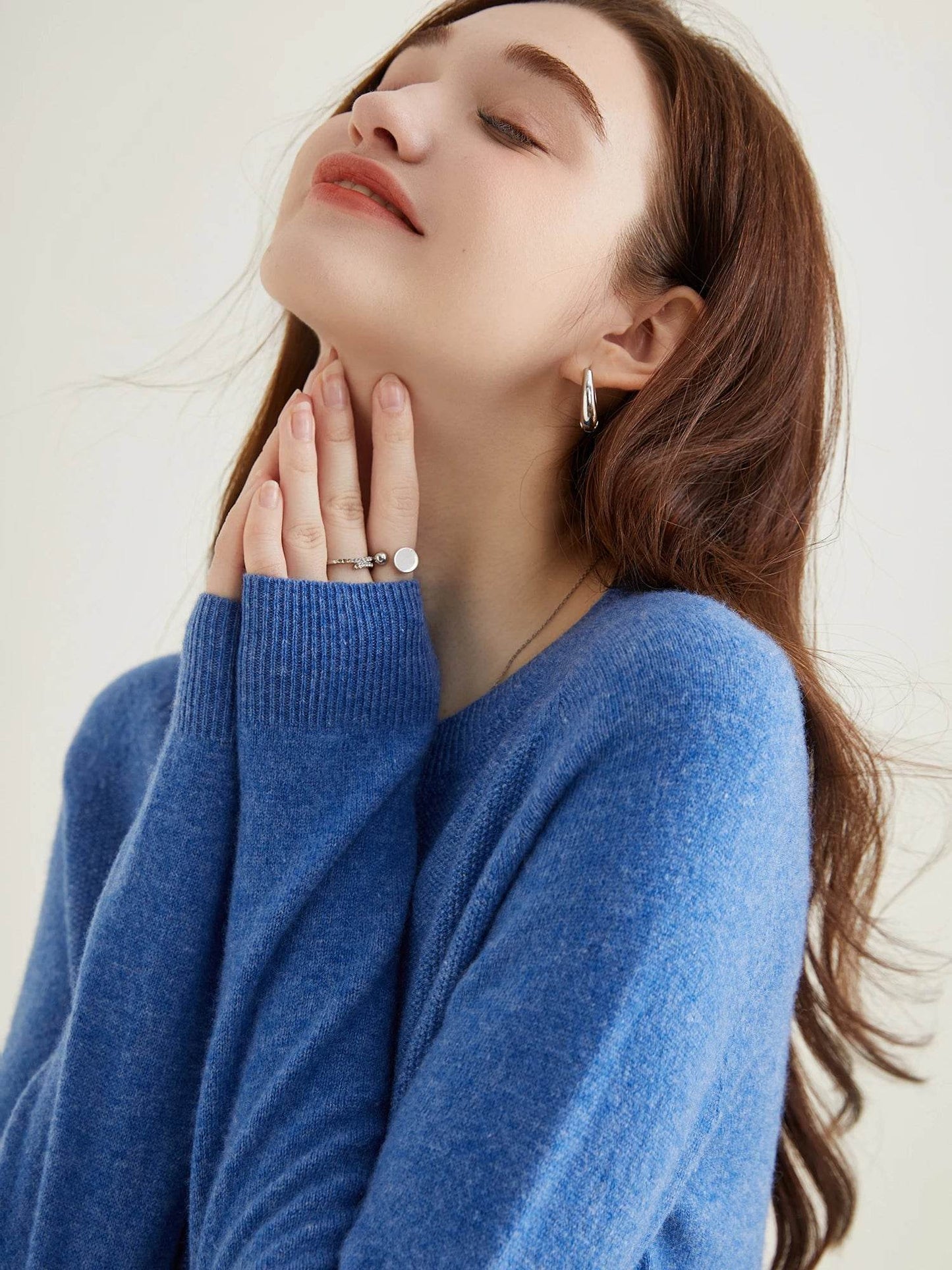 Knit Cardigan for Women Sweater Woman Long Sleeve Top 100% Wool Cardigans Sweaters Vintage Coat Knitwears Jacket Female Clothing - AIAZ