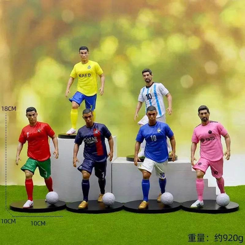 C.Ronaldo Messi Mbappe star of football figurines, fan supplies, and souvenirs for Real Madrid and Barcelona - AIAZ