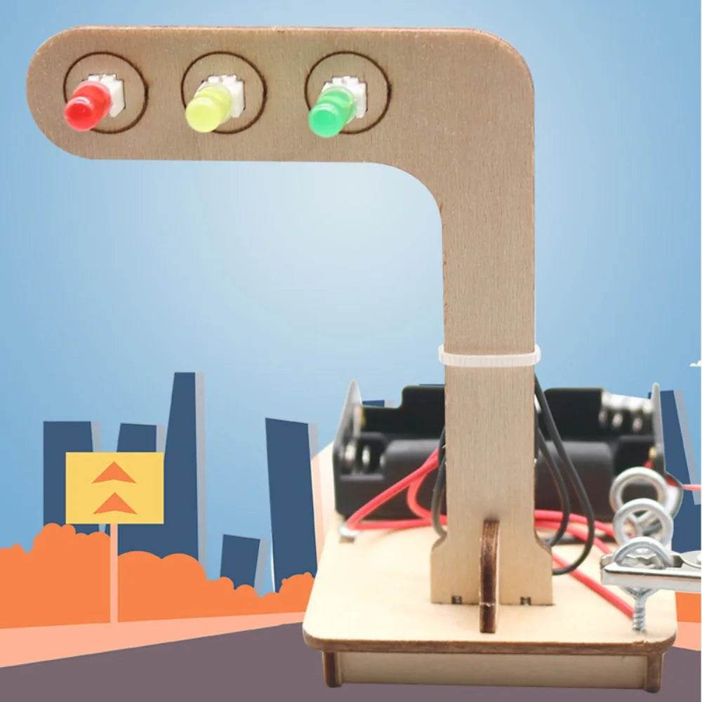 Toys for children robot science Creative Inventions Motor Ability Of Children Active Thinking DIY Electronic Kit Technology Toys - AIAZ