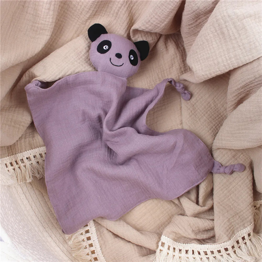 Name Personalized Embroidered Baby Soother Appease Towel Sleeping Baby Comforter Security Blanket Gift For Newbron Baby Newborn