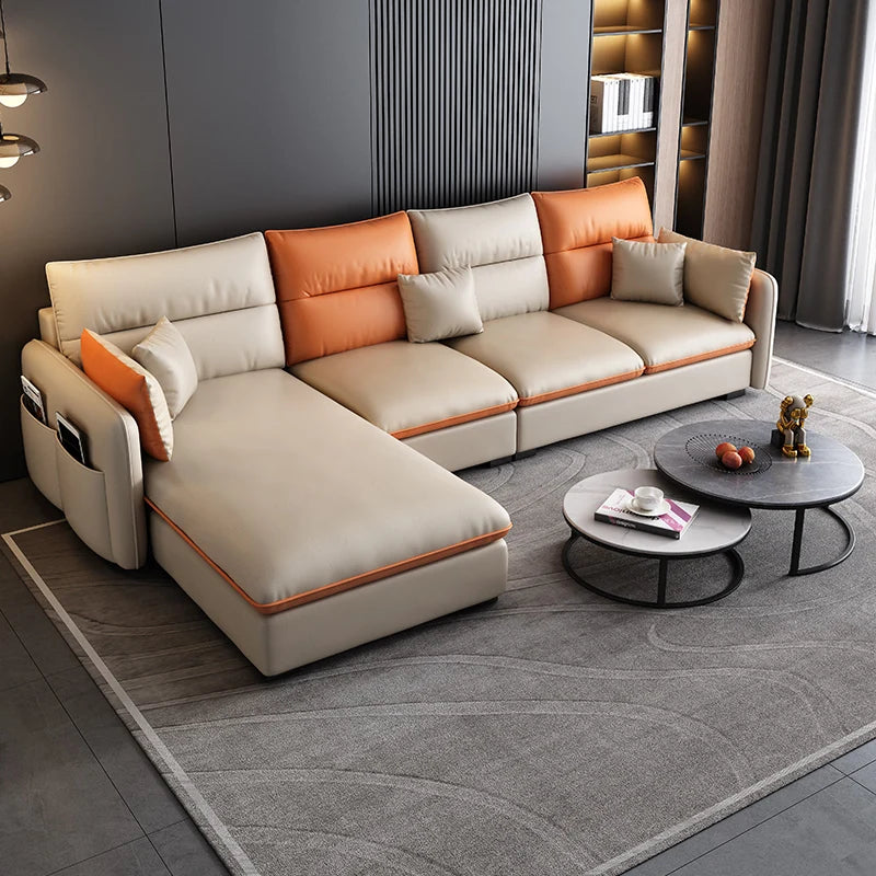Modern Aesthetic Living Room Sofas Soft Cheap Chinese Save Space Lounge Living Room Sofas European Koltuk Takımı Home Furniture