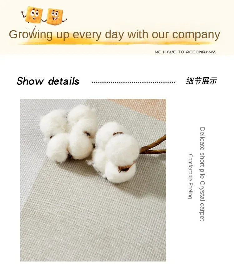 Baby Play Mat Crawling Mat Cartoon Runway Carpet Parking Lot Road Game Mat Home Non-slip and Dirt-resistant Foot Mat Baby Toys