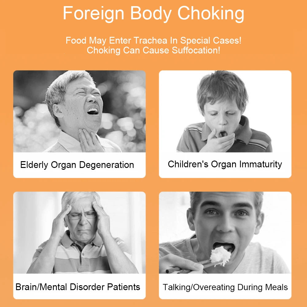 Auto CPR First Aid Choking Device Outdoor Home CPR Choking Emergency Equipment Adult Children Breath Rescue Anti Asphyxia Device