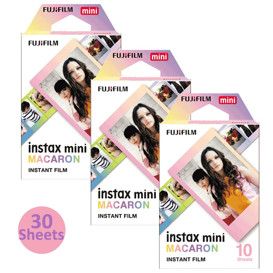 Fujifilm Instax Mini Color Film 10-50 Sheets For FUJI Instant Camera Mini 12 Mini 11 9 8 25 7s Camera LiPlay Mini Link SP-1 SP-2