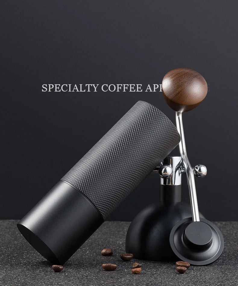 Manual Coffee Grinder Stainless Steel Conical Burr Adjustable Setting High Quality Portable Hand Grinder