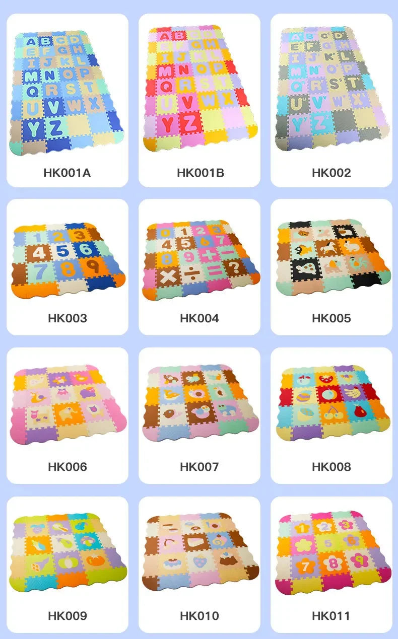 Animal Pattern Baby Play Mat Puzzle Toys For Kids Children EVA Foam Yoga Crawling Mats Floor Tapete Room Decor Baby Child Gifts