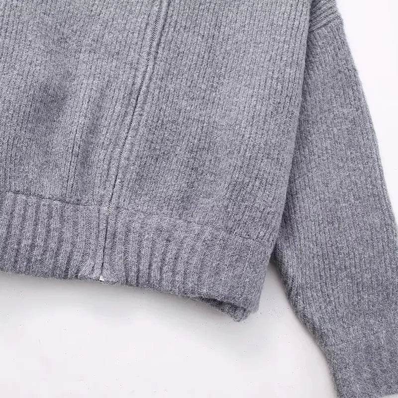 MUJER Sweater Cardigan for Women jacket tricots Coat Knit Outerwears Autumn Winter Woman Fashion Knitwear Cardigan for Woman - AIAZ